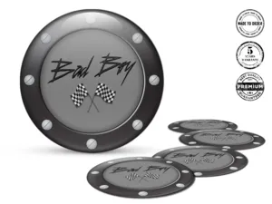 Domed Sticker Sport Limited Racing Badge